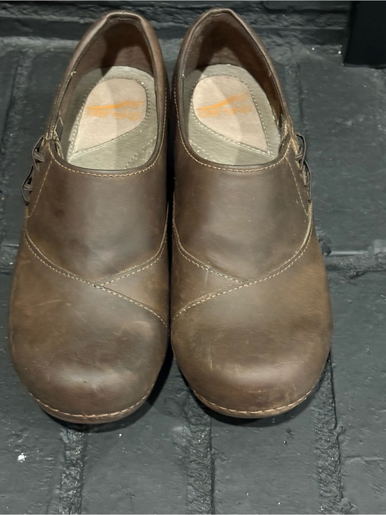 Dansko Shoes - Dansko Women’s Brown Leather Slip-On Comfort Shoe
